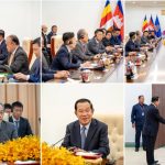 សម្តេចអគ្គមហាសេនាបតីតេជោ ហ៊ុន សែន ប្រធានព្រឹទ្ធសភានៃព្រះរាជាណាចក្រកម្ពុជា អនុញ្ញាតឱ្យ ឯកឧត្តម TAKAHASHI Fumiaki ប្រធានសមាគមជប៉ុន-កម្ពុជា ចូលជួបសម្តែងការគួរសម នៅវិមាន៧មករា រាជធានីភ្នំពេញ